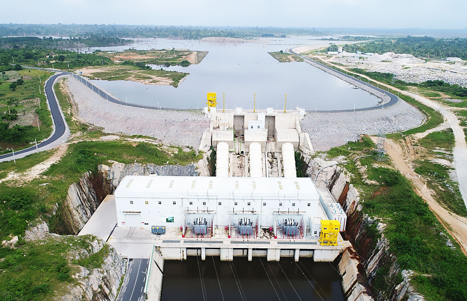 Barrage hydroélectrique de Soubré, Côte d'Ivoire