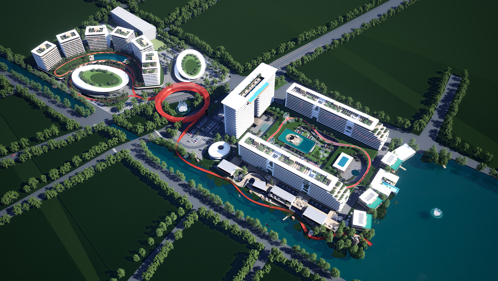 West Lake Park residential master plan, Lomé